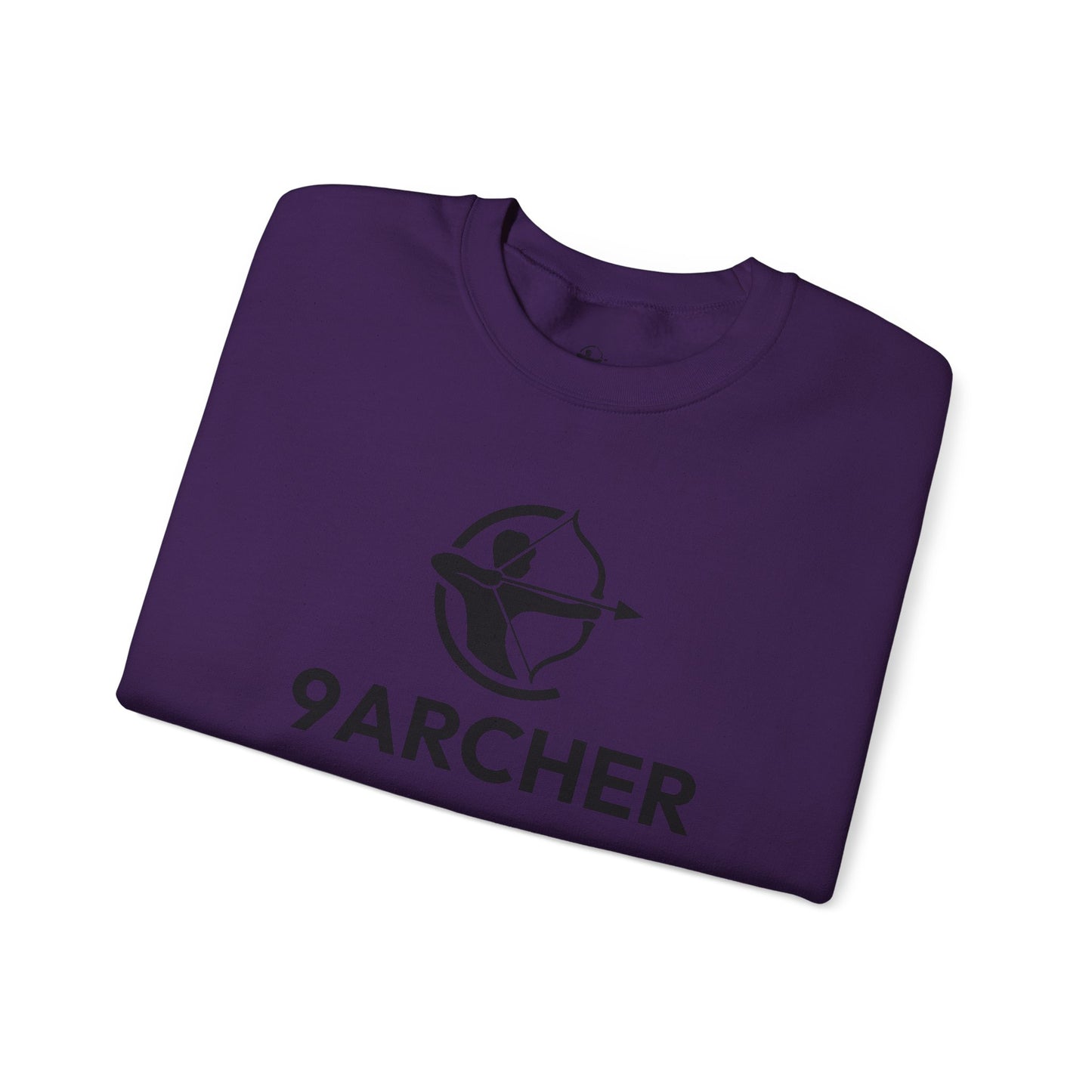 9ARCHER Unisex Heavy Blend™ Crewneck Sweatshirt - Comfortable Casual Apparel for Archery Enthusiasts