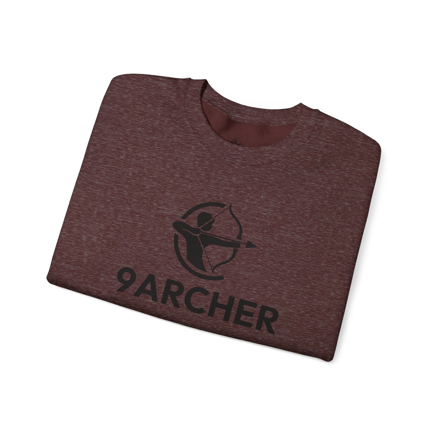 9ARCHER Unisex Heavy Blend™ Crewneck Sweatshirt - Comfortable Casual Apparel for Archery Enthusiasts