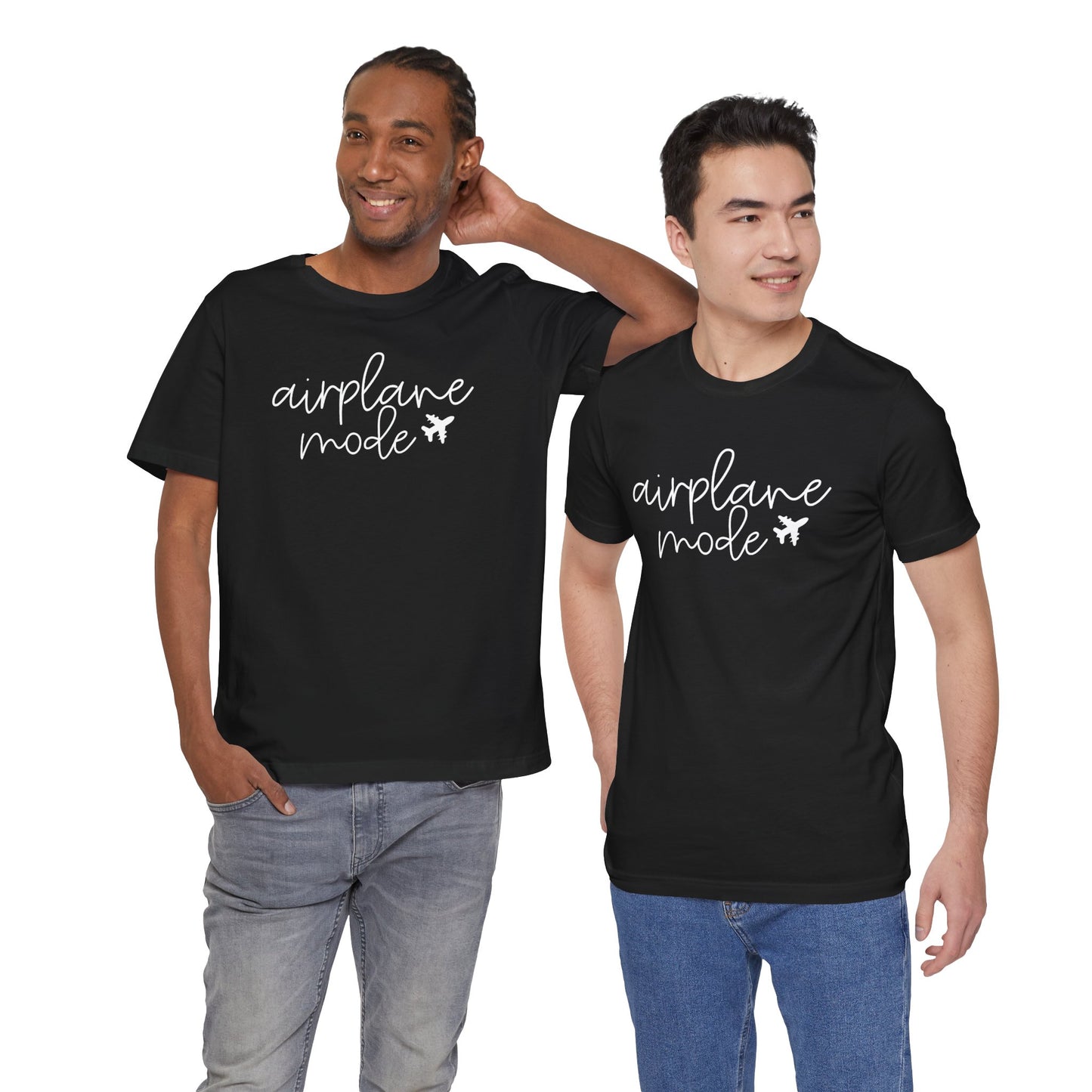 Airplane Mode Unisex Tee - Perfect for Travel Enthusiasts