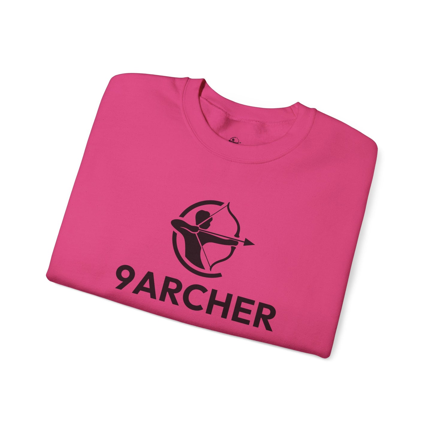 9ARCHER Unisex Heavy Blend™ Crewneck Sweatshirt - Comfortable Casual Apparel for Archery Enthusiasts