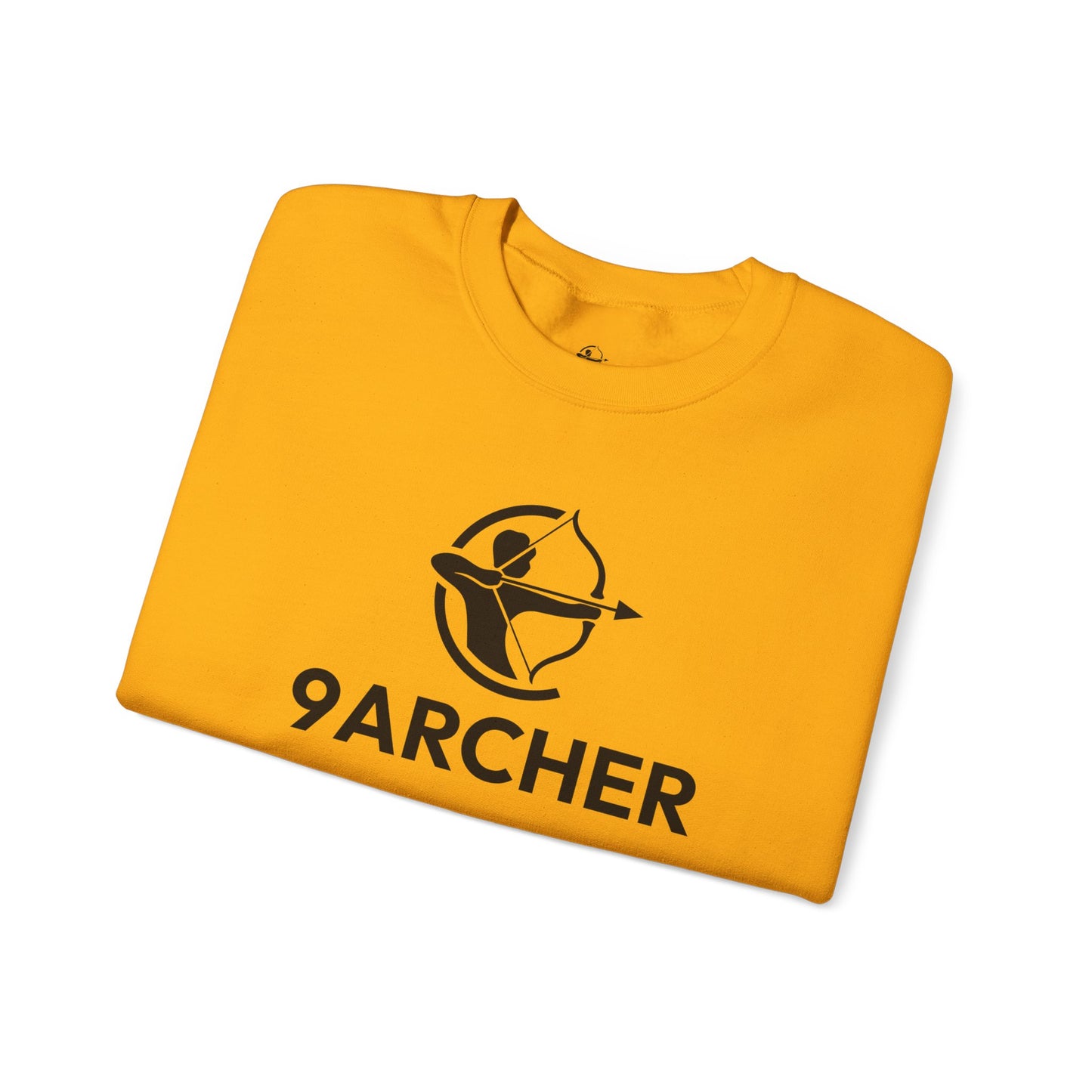 9ARCHER Unisex Heavy Blend™ Crewneck Sweatshirt - Comfortable Casual Apparel for Archery Enthusiasts