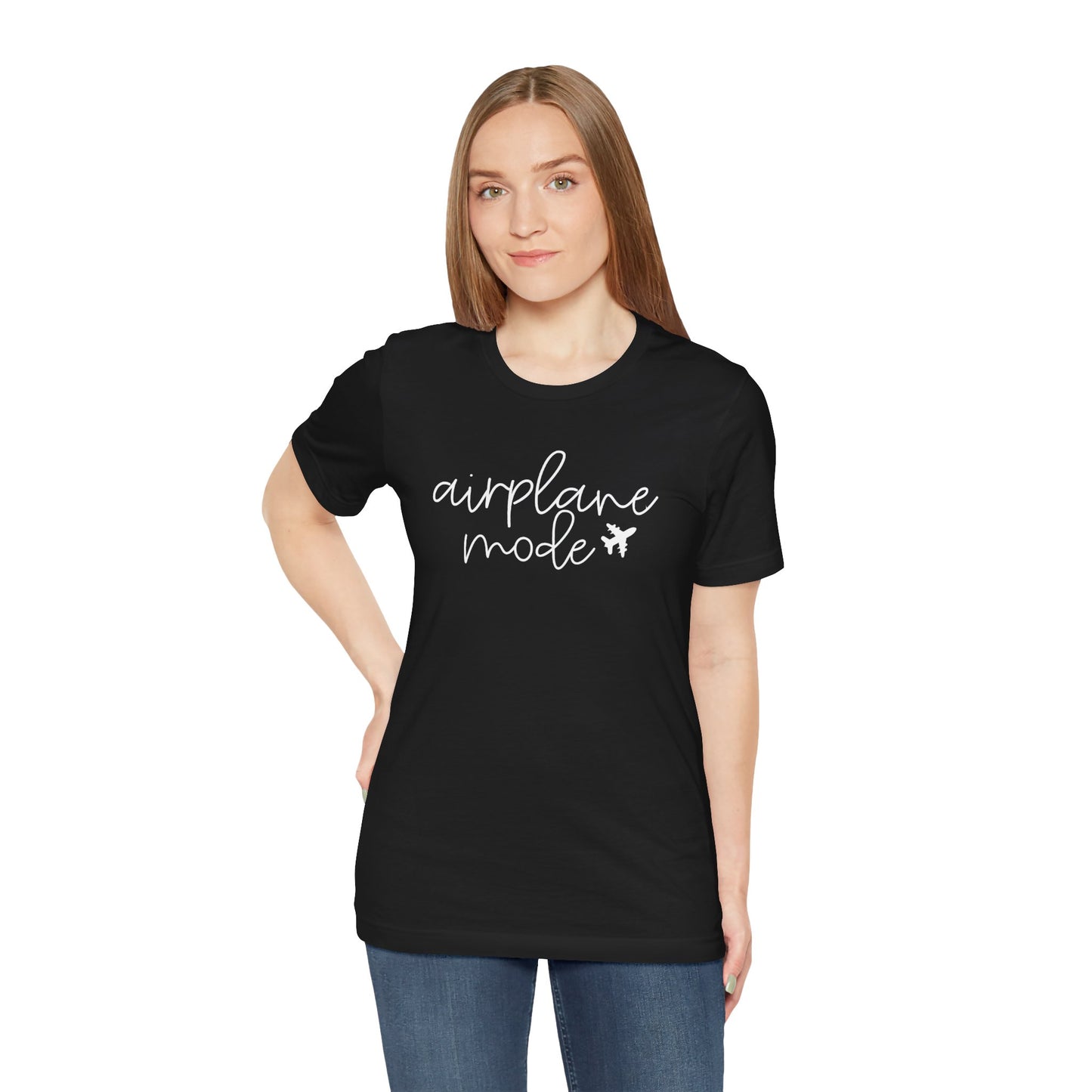 Airplane Mode Unisex Tee - Perfect for Travel Enthusiasts