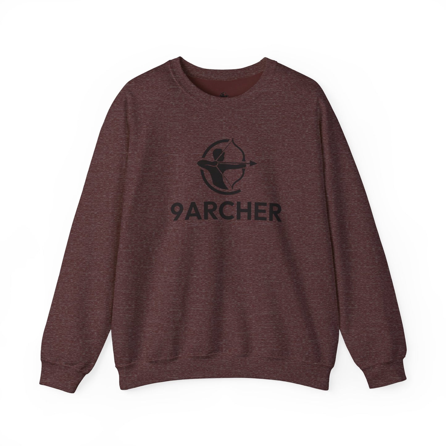 9ARCHER Unisex Heavy Blend™ Crewneck Sweatshirt - Comfortable Casual Apparel for Archery Enthusiasts