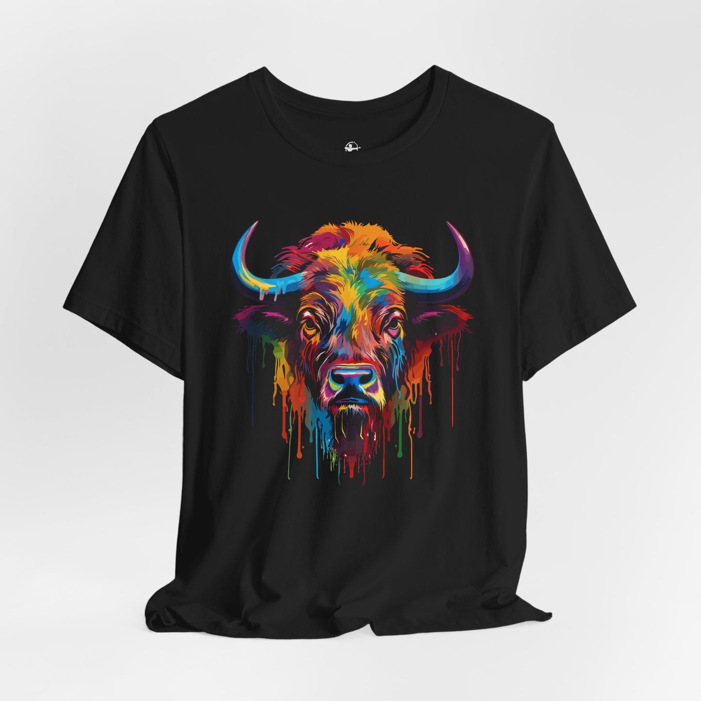Colorful Buffalo Graphic Unisex T-Shirt