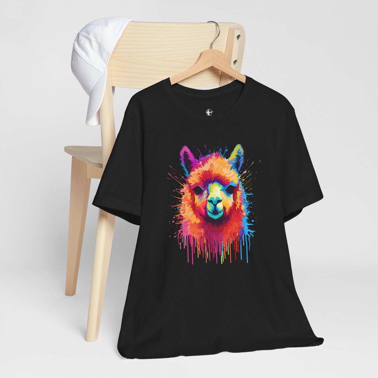 Llama Graphic Colorful Shirt Unisex Tee