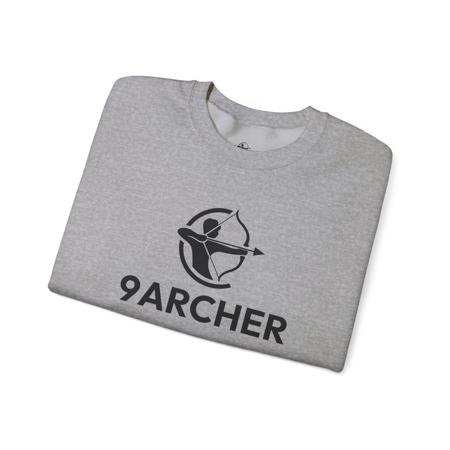 9ARCHER Unisex Heavy Blend™ Crewneck Sweatshirt - Comfortable Casual Apparel for Archery Enthusiasts