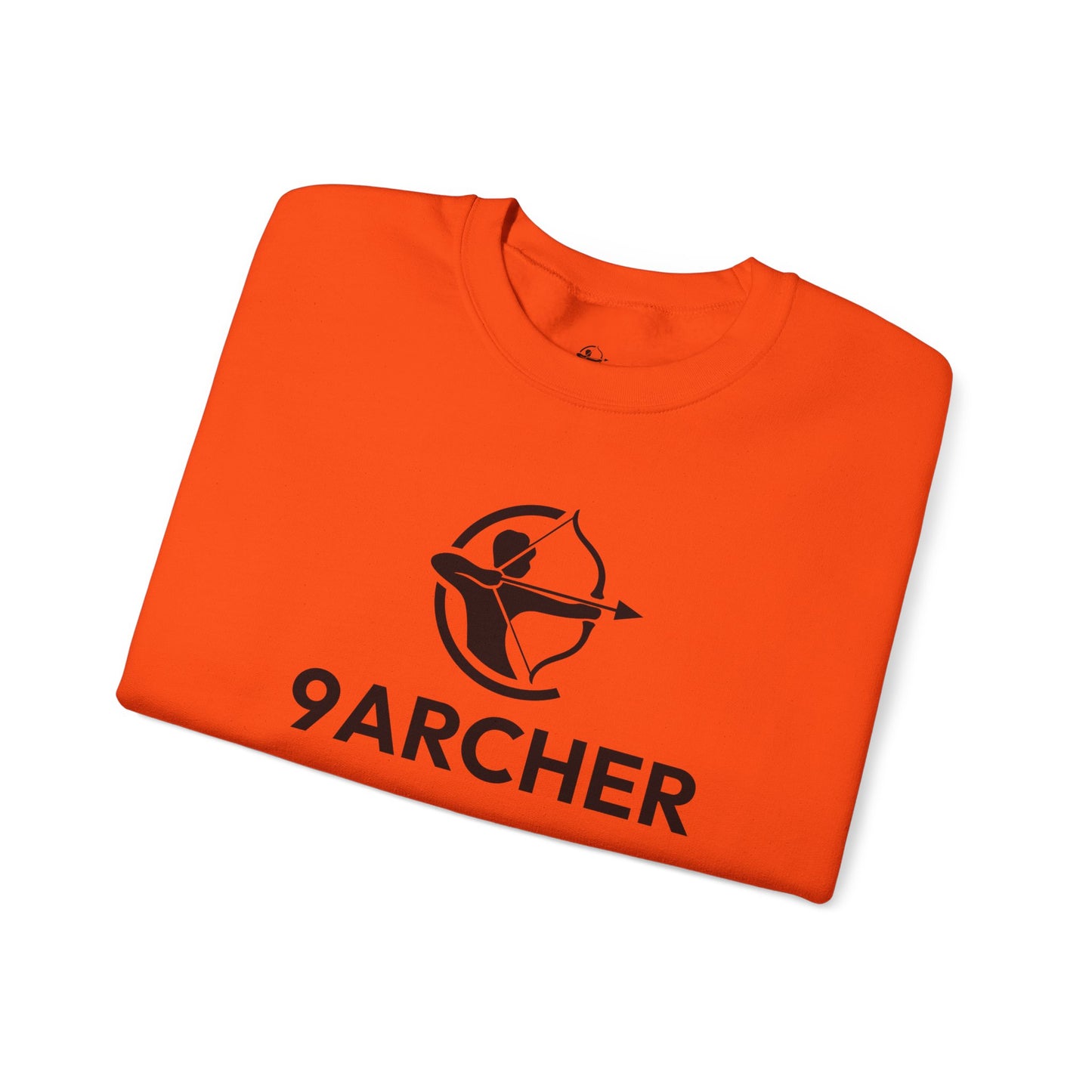 9ARCHER Unisex Heavy Blend™ Crewneck Sweatshirt - Comfortable Casual Apparel for Archery Enthusiasts