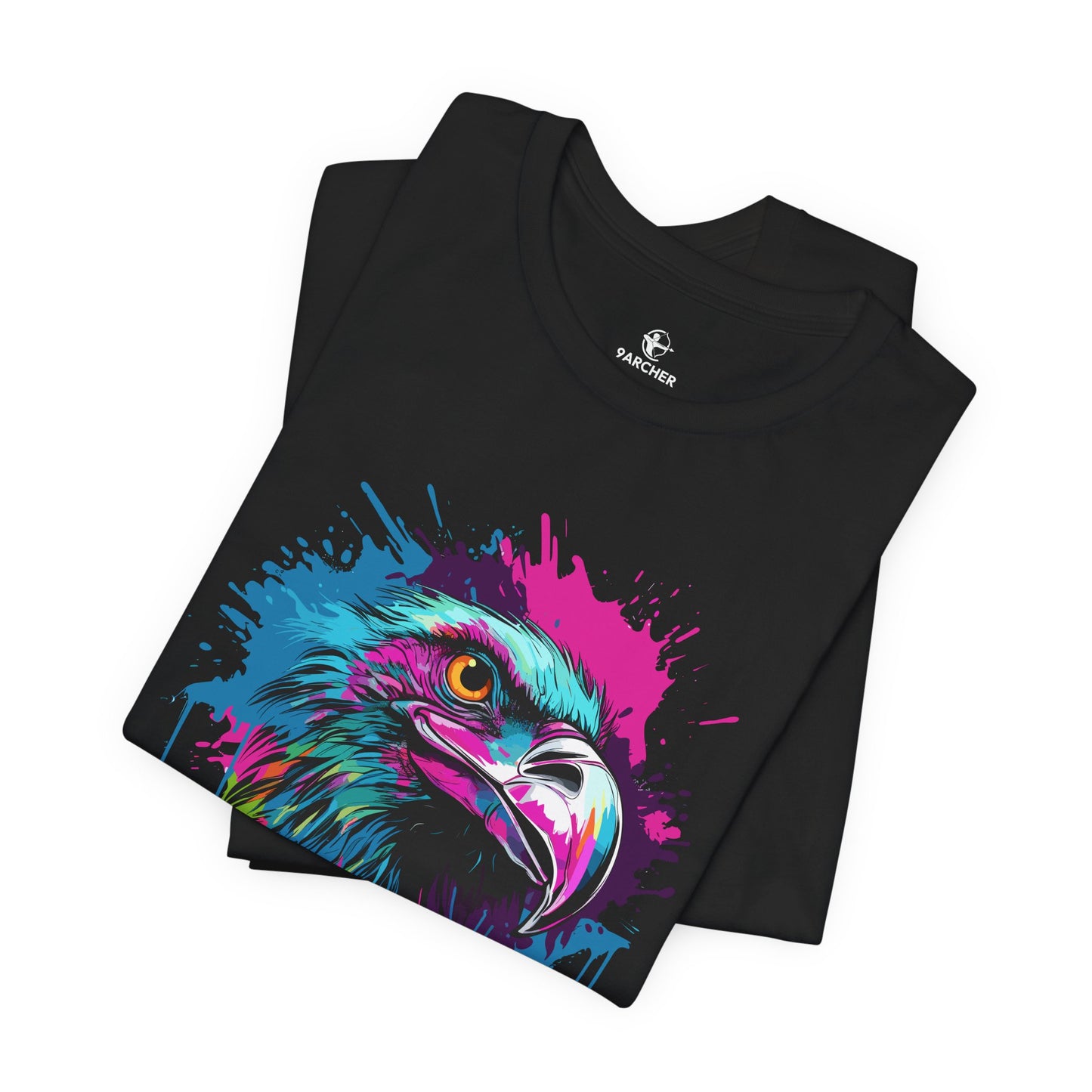 Colorful Eagle Graphic Tee - Unisex Jersey Shirt