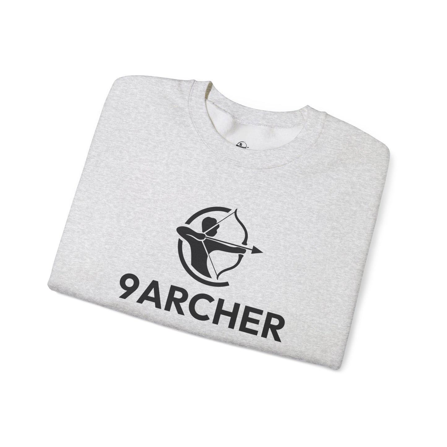 9ARCHER Unisex Heavy Blend™ Crewneck Sweatshirt - Comfortable Casual Apparel for Archery Enthusiasts