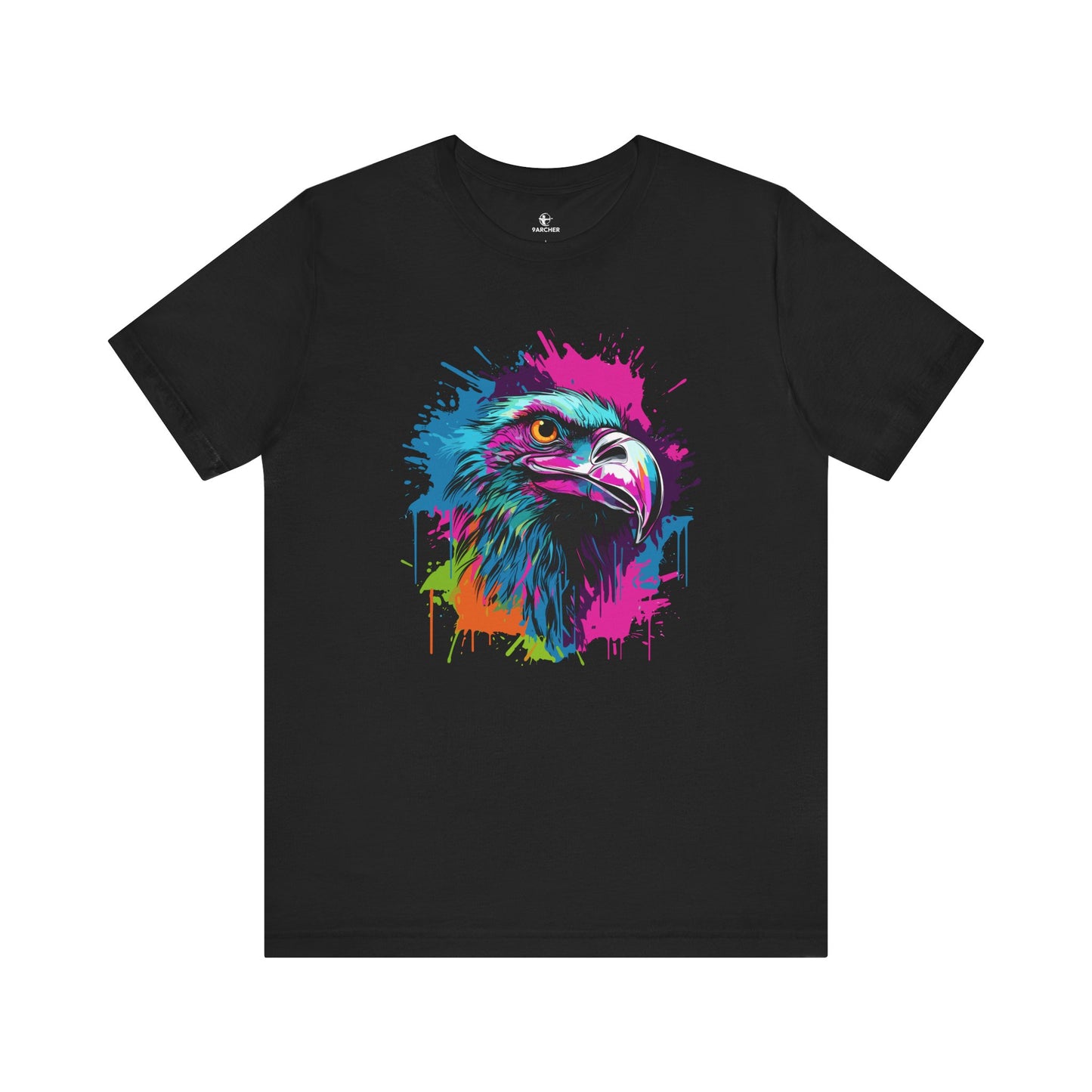Colorful Eagle Graphic Tee - Unisex Jersey Shirt