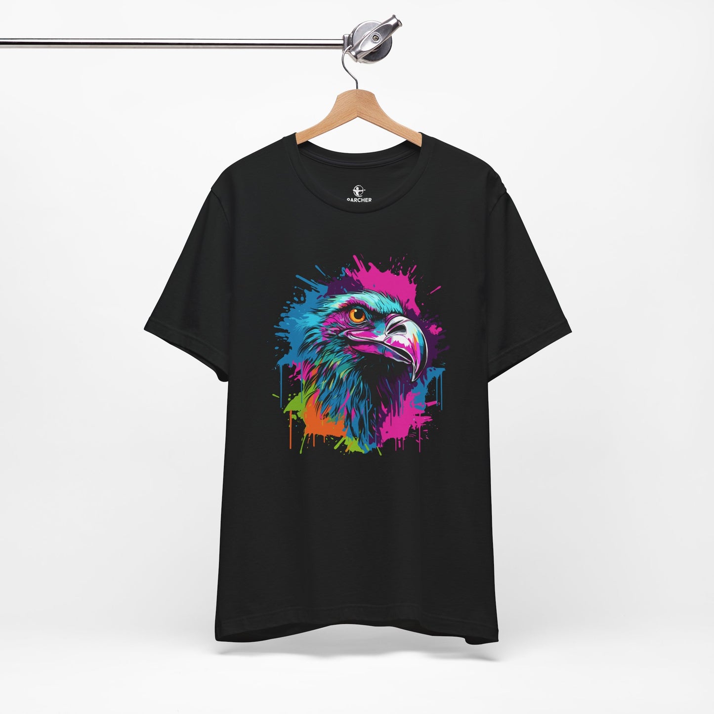 Colorful Eagle Graphic Tee - Unisex Jersey Shirt