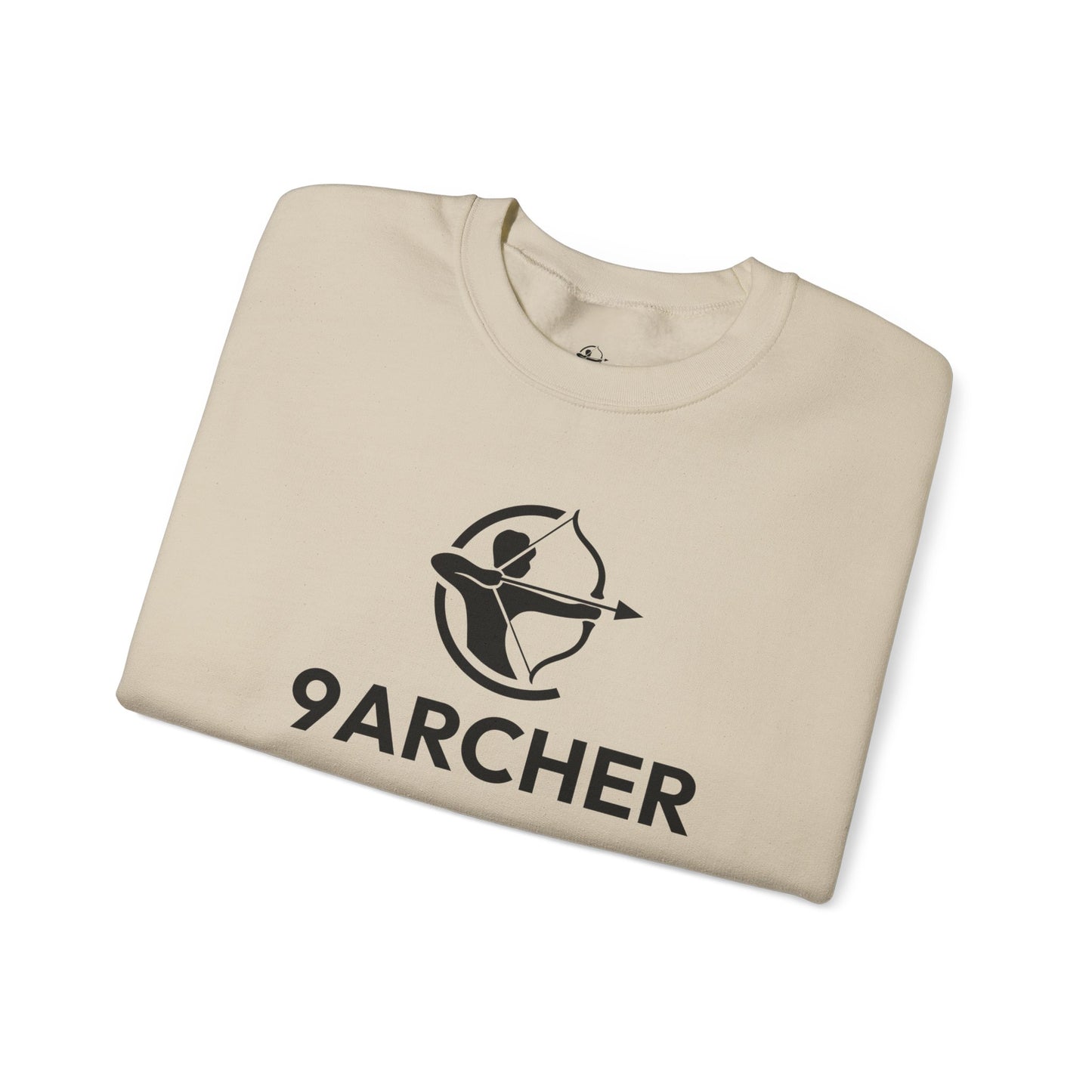 9ARCHER Unisex Heavy Blend™ Crewneck Sweatshirt - Comfortable Casual Apparel for Archery Enthusiasts