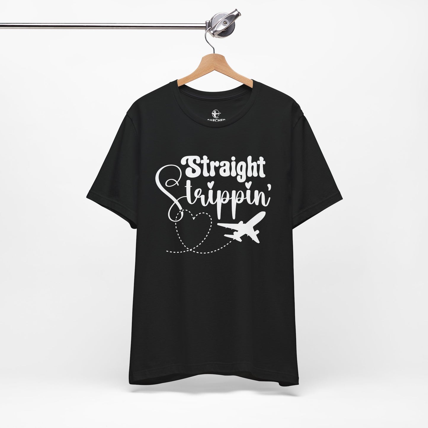 Straight Trippin' Classic Unisex Jersey Short Sleeve Tee - Versatile Basic for Everyday Style