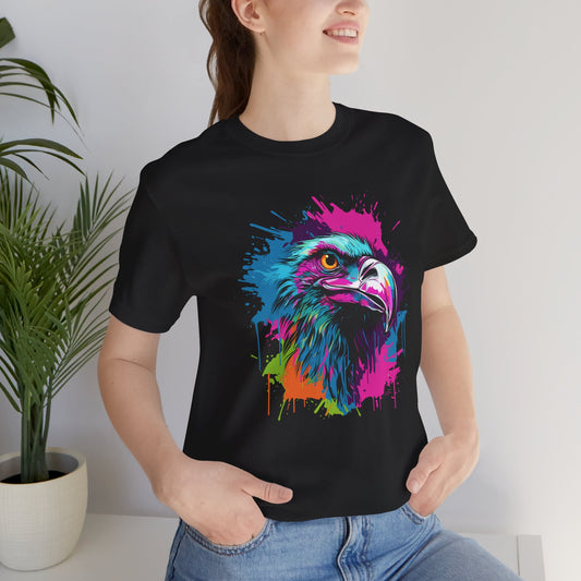 Colorful Eagle Graphic Tee - Unisex Jersey Shirt