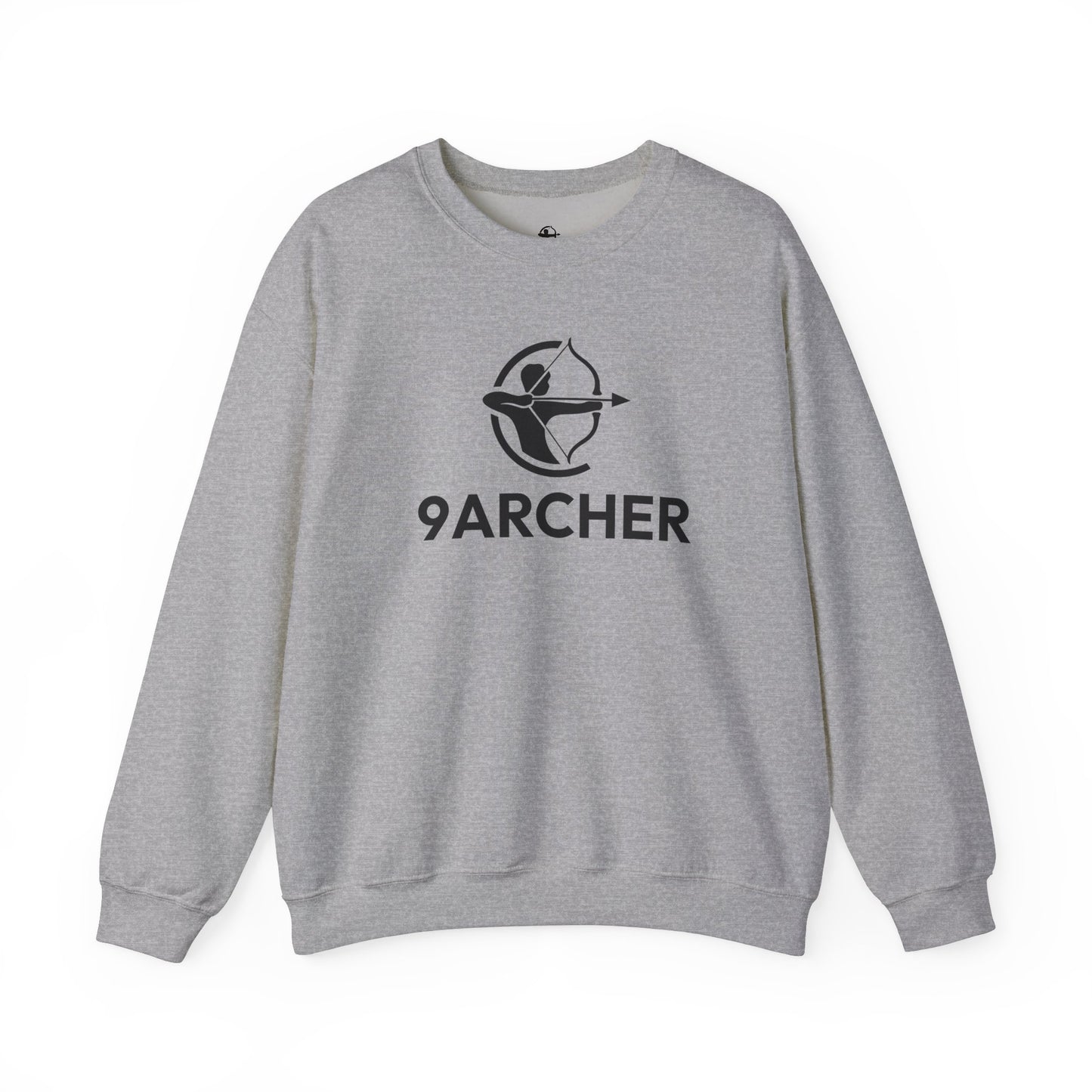 9ARCHER Unisex Heavy Blend™ Crewneck Sweatshirt - Comfortable Casual Apparel for Archery Enthusiasts