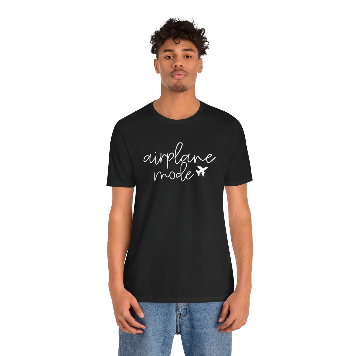 Airplane Mode Unisex Tee - Perfect for Travel Enthusiasts