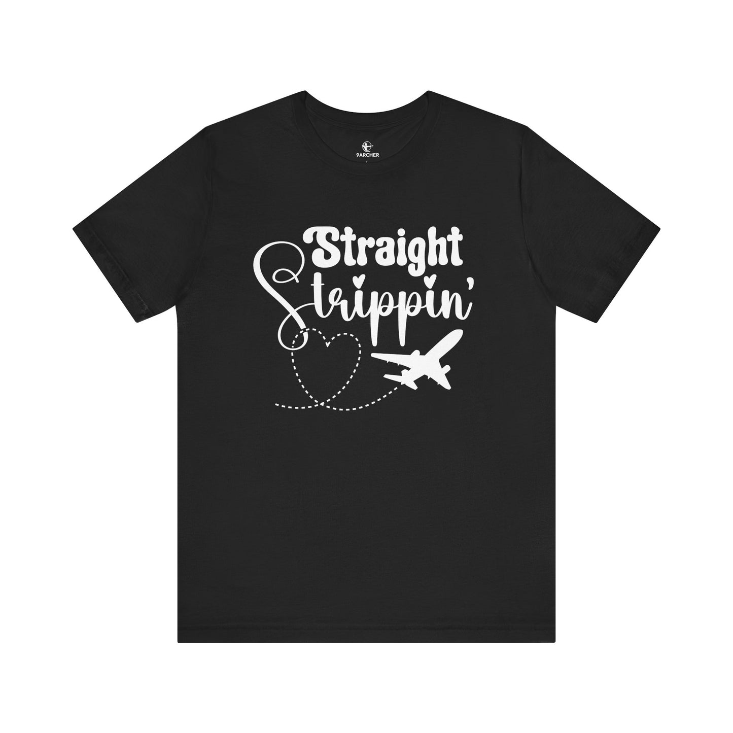 Straight Trippin' Classic Unisex Jersey Short Sleeve Tee - Versatile Basic for Everyday Style