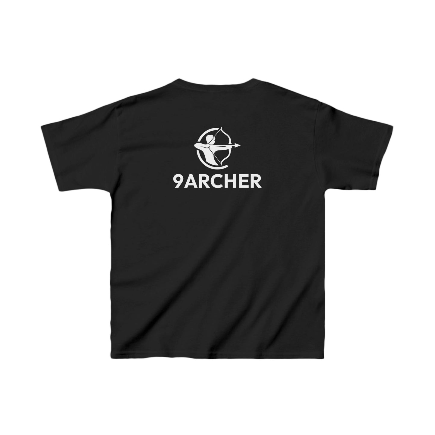 9ARCHER Kids Heavy Cotton™ Tee - Perfect for Young Archery Enthusiasts