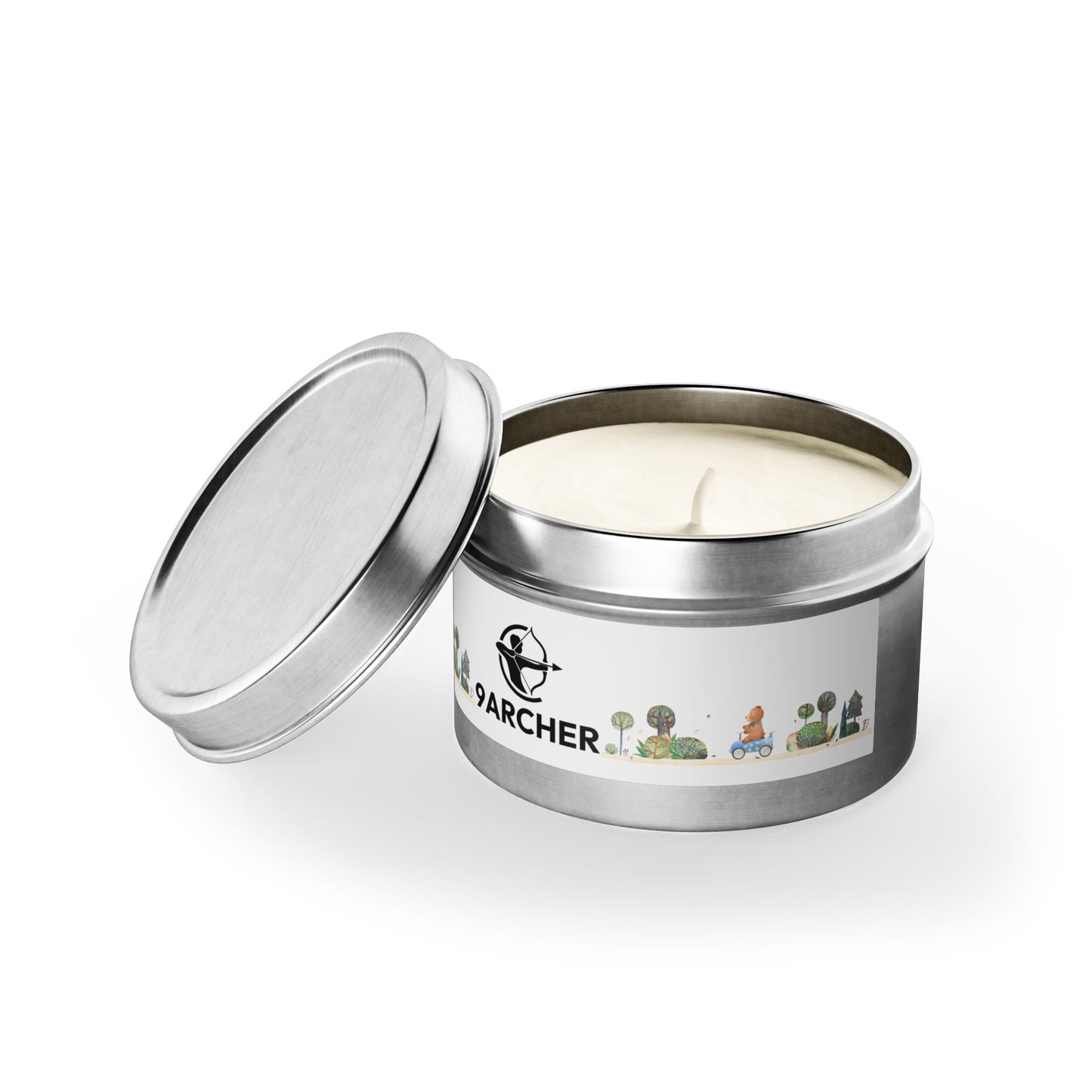 Nature-Inspired Tin Candles - Eco-Friendly Aromatherapy for Home & Gifts