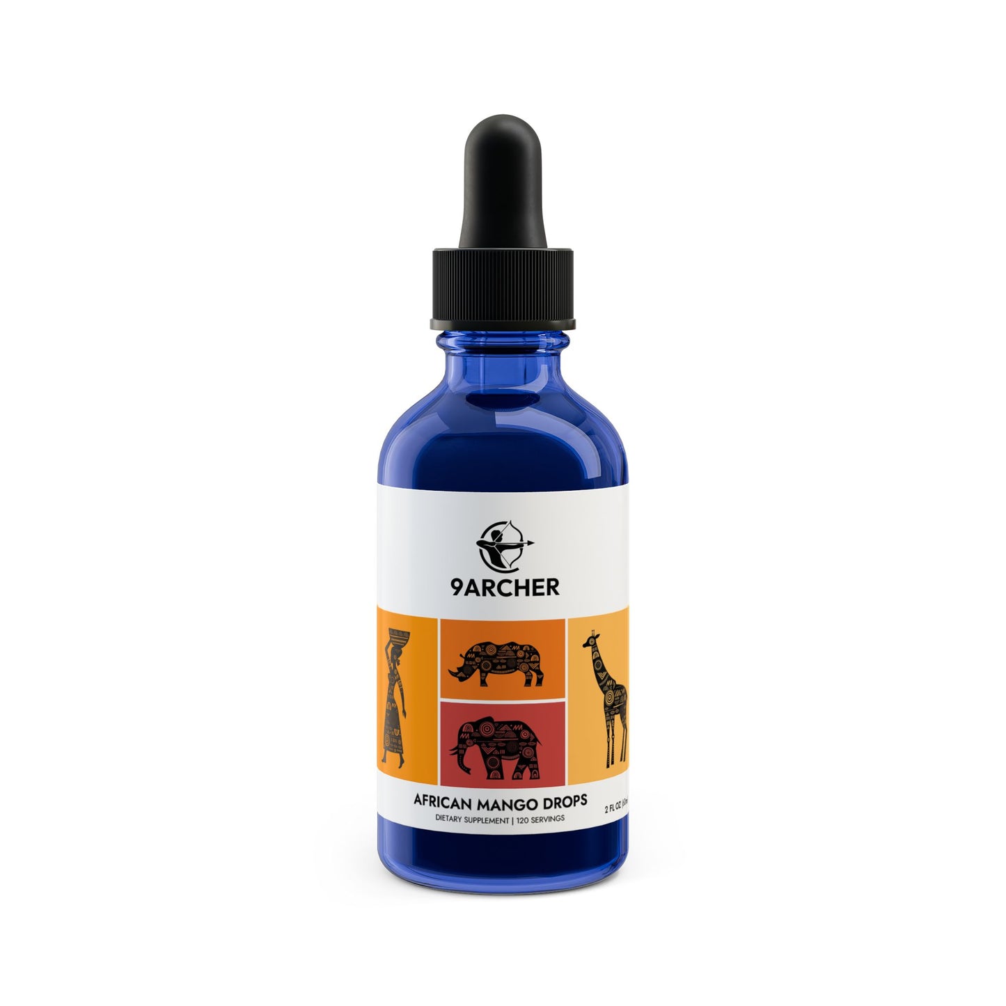 African Mango Drops Supplement (60ml, 2fl.oz)