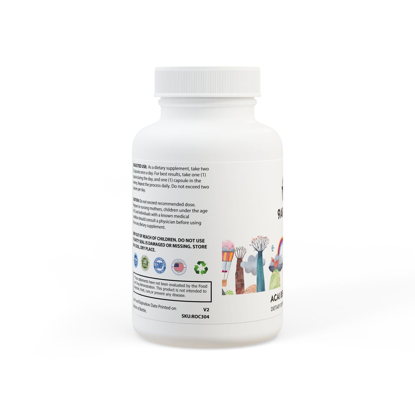 Acai Berry Complex Supplement (60 Capsules)